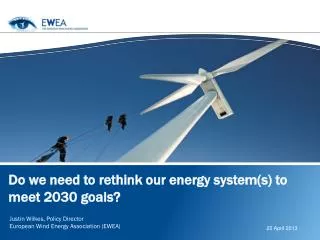 Do we need to rethink our energy system(s) to meet 2030 goals?