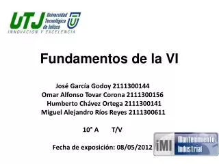 fundamentos de la vi