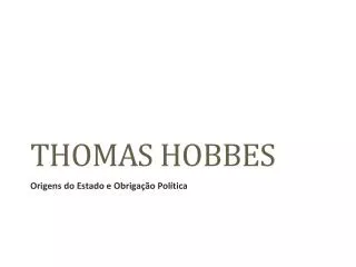 thomas hobbes