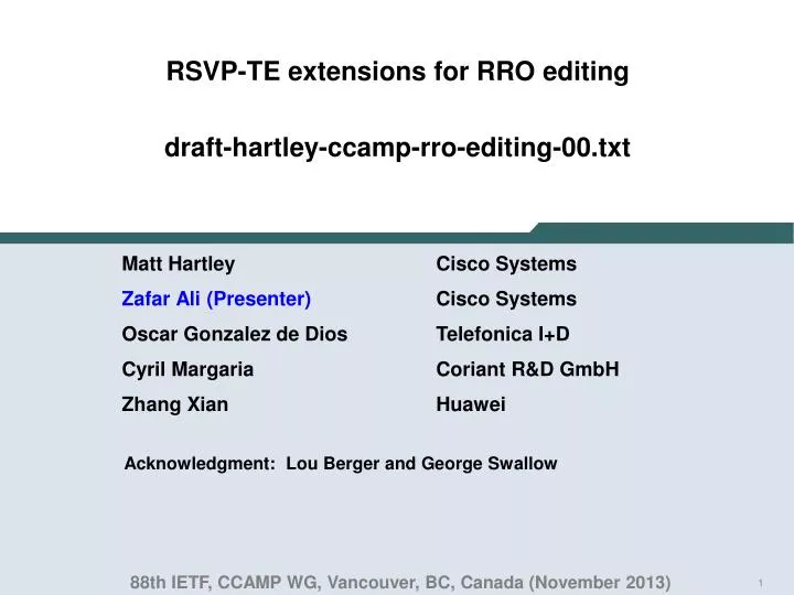 rsvp te extensions for rro editing draft hartley ccamp rro editing 00 txt