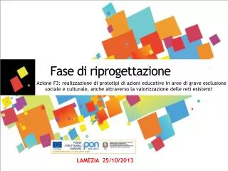 fase di riprogettazione