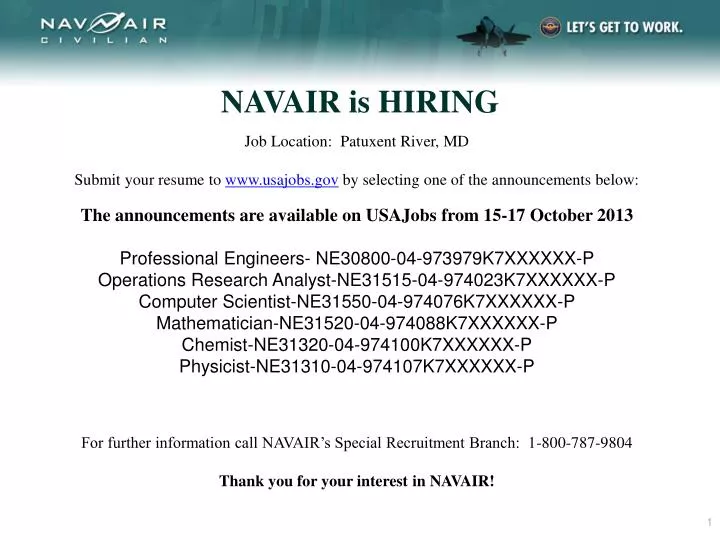 navair is hiring