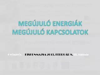 meg jul energi k meg jul kapcsolatok
