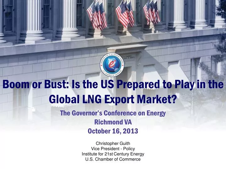 boom or bust is the us prepared to play in the global lng export market