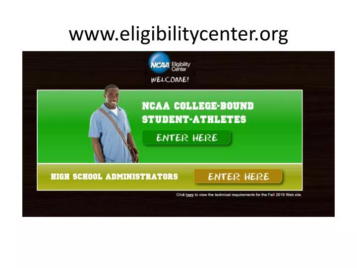 www eligibilitycenter org