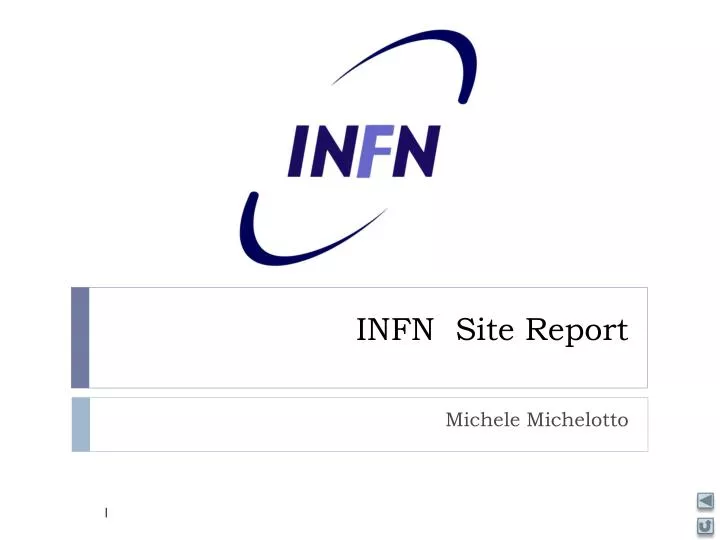 infn site report
