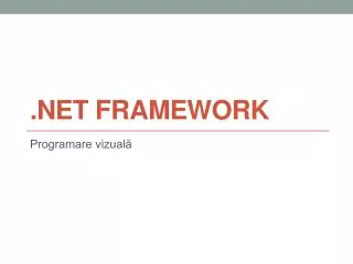 net framework
