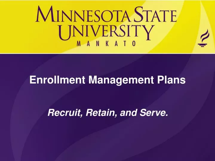 enrollment management plans