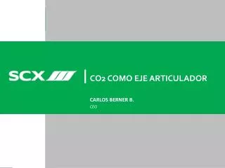 co2 como eje articulador