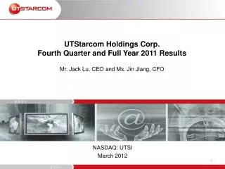 UTStarcom Holdings Corp.