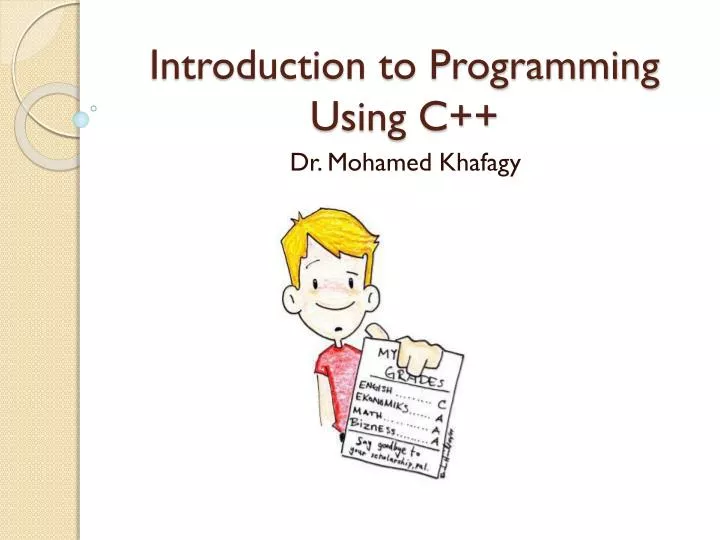 introduction to programming using c