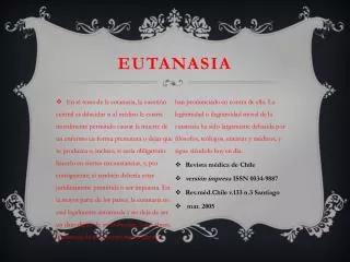 eutanasia