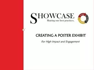 CREATING A POSTER EXHIBIT For High Impact and Engagement