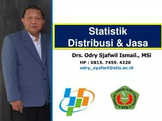 Statistik Distribusi &amp; Jasa