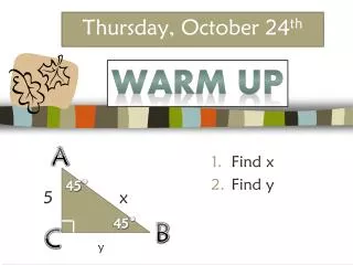thursday october 24 th
