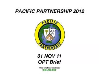 PACIFIC PARTNERSHIP 2012