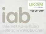 August 2011 - slide 1