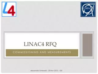 LINAC4 RFQ