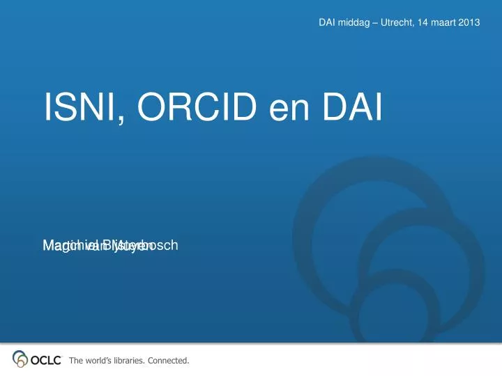 isni orcid en dai