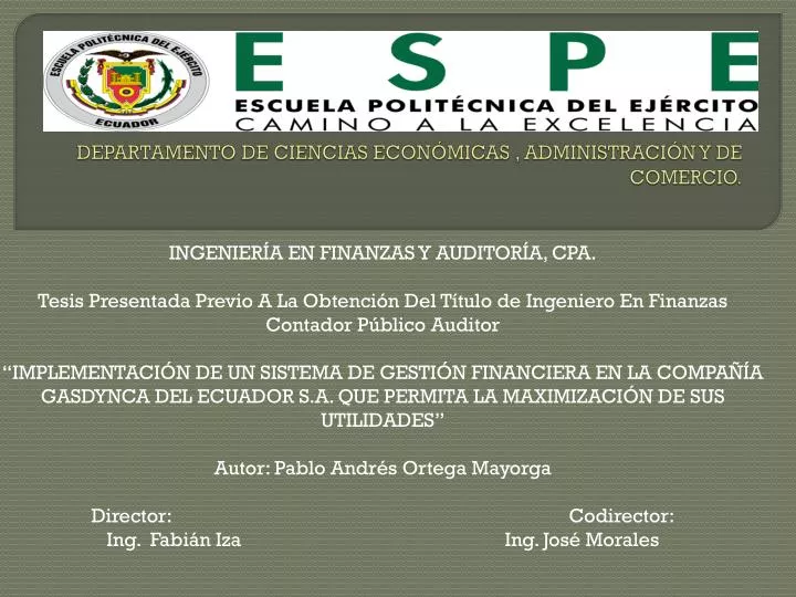 departamento de ciencias econ micas administraci n y de comercio