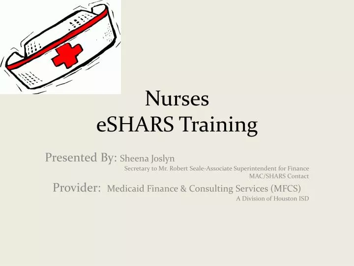 nurses eshars training