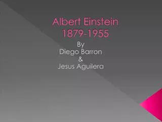 Albert Einstein 1879-1955