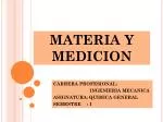 MATERIA Y MEDICION - slide 1