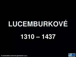 lucemburkov