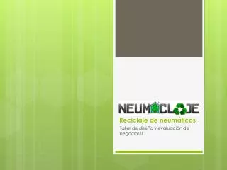 reciclaje de neum ticos