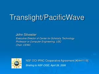 Translight/PacificWave