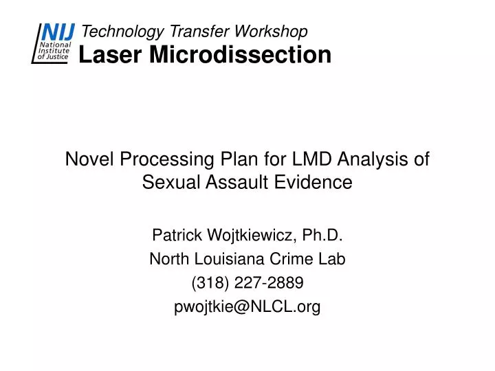 laser microdissection