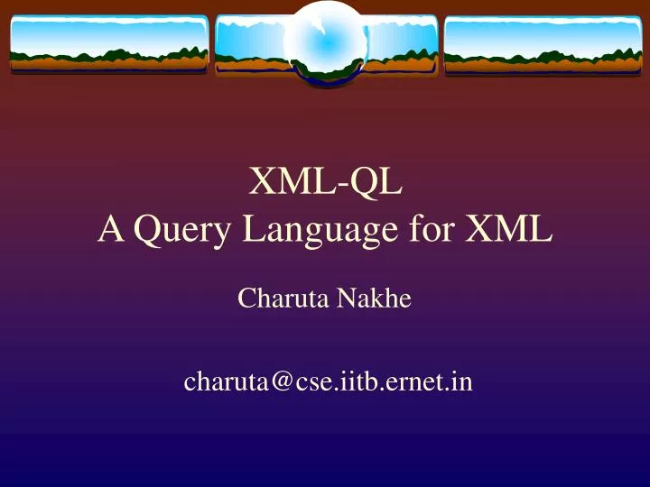xml ql a query language for xml
