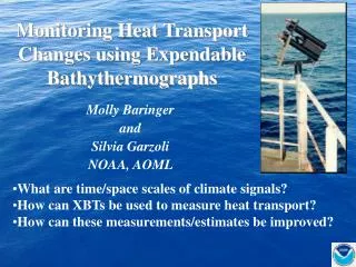 Monitoring Heat Transport Changes using Expendable Bathythermographs