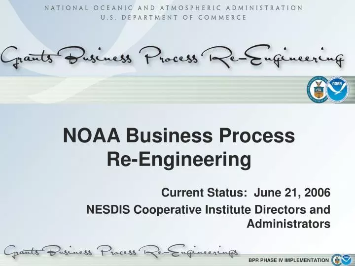 noaa business process re engineering