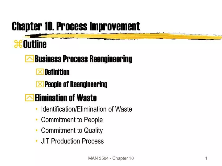 chapter 10 process improvement