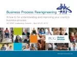 Business Process Reengineering - slide 1