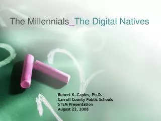 The Millennials _ The Digital Natives