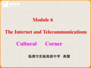 Module 6 The Internet and Telecommunications