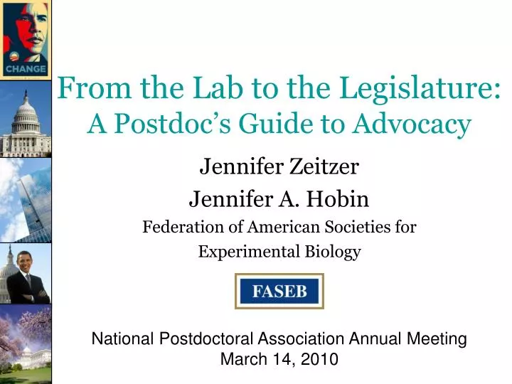 from the lab to the legislature a postdoc s guide to advocacy