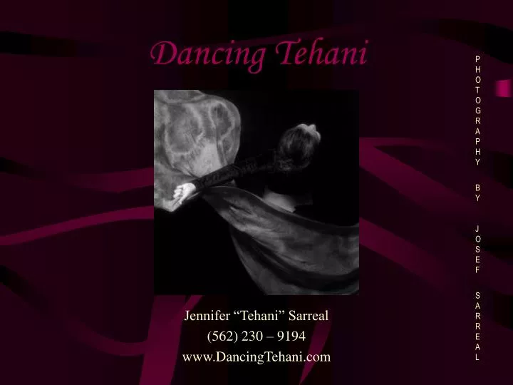 dancing tehani