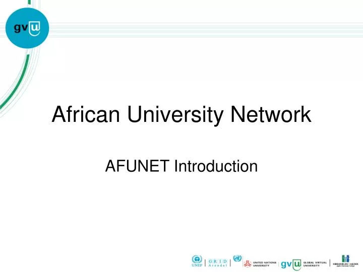 african university network