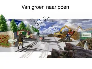 Van groen naar poen