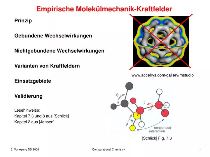 empirische molek lmechanik kraftfelder