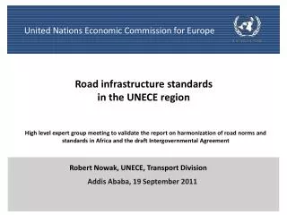 Robert Nowak, UNECE, Transport Division