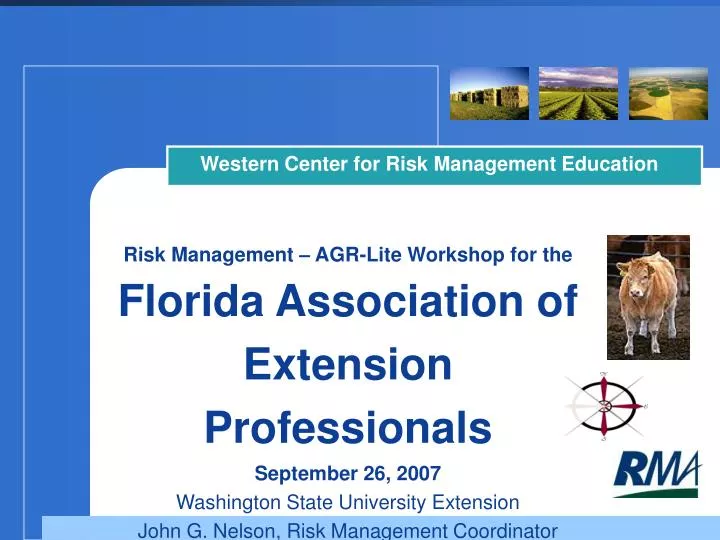 western center for risk management education