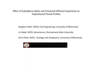 Effect of Subsidence Styles and Fractional Diffusion Exponents on Depositional Fluvial Profiles