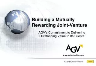 Building a Mutually Rewarding Joint-Venture