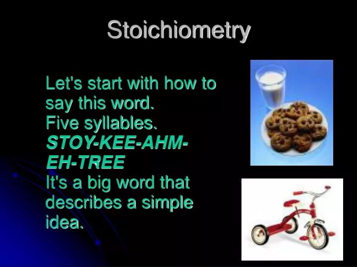 stoichiometry