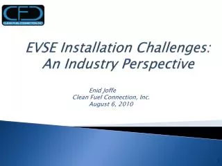 EVSE Installation Challenges: An Industry Perspective