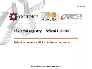z kladn registry e en gordic